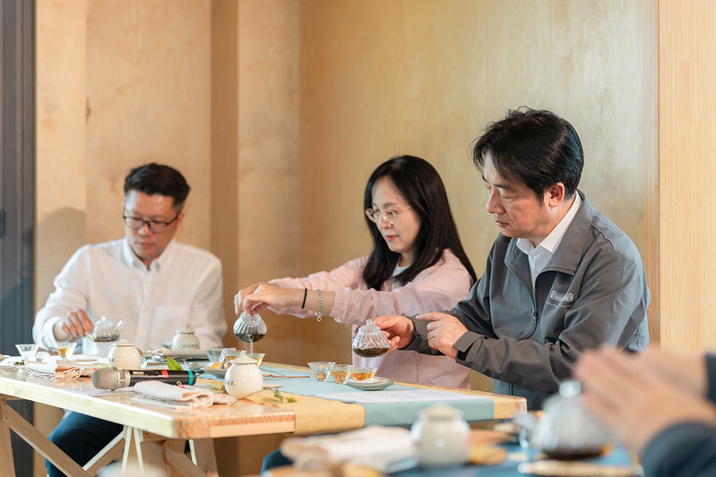 青年創新助力茶產業升級與產業轉型 賴清德總統參訪臺東地方創生據點 推動地方創生3.0落實