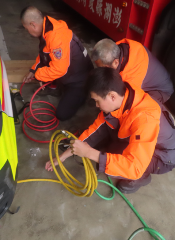 澎南消防分隊實施車禍救援訓練 強化應變能力確保民眾安全