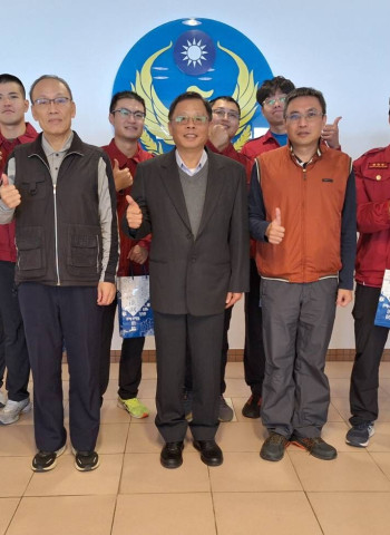 澎湖縣消防局迎接9名新消防員 增援救災行列