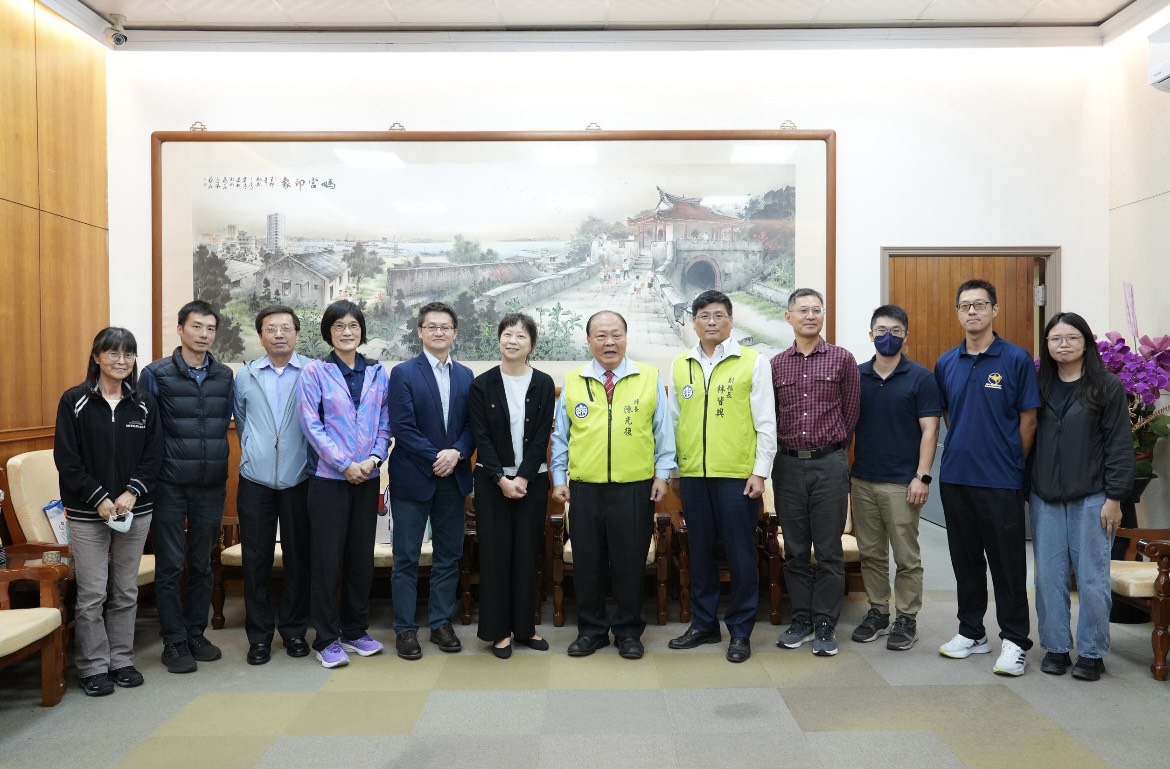 澎科大拜會縣府　攜手推動北環道路開闢　共同守護學生通行安全
