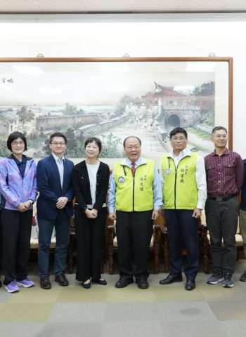 澎科大拜會縣府　攜手推動北環道路開闢　共同守護學生通行安全