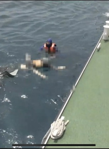 花蓮七七高地外海外海發現浮屍 海巡署打撈作業完成 助後續返家