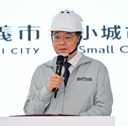 行政院長卓榮泰視察嘉義市西區全民運動館　今年9月9日營運目標曝光培養更多運動愛好者