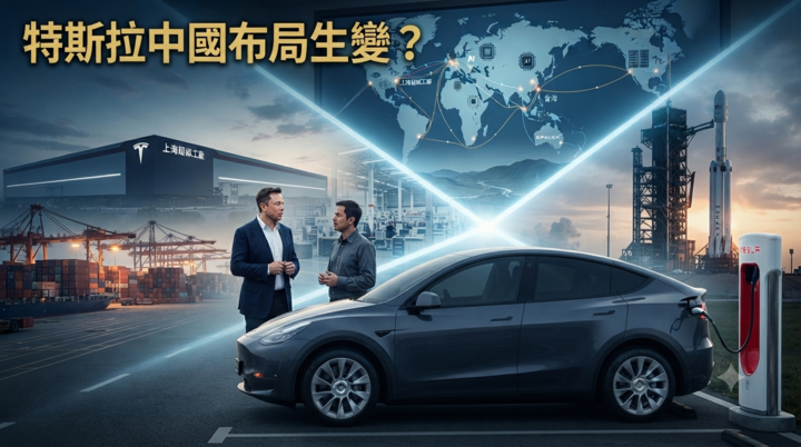 特斯拉擬出售中國業務？馬斯克布局防火牆引關注　地緣政治與臺灣風險成焦點