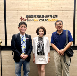 中正企管黃正魁所長拜會威進國際  聚焦學生實習、產學合作與AI教學交流