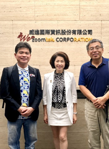 中正企管黃正魁所長拜會威進國際  聚焦學生實習、產學合作與AI教學交流