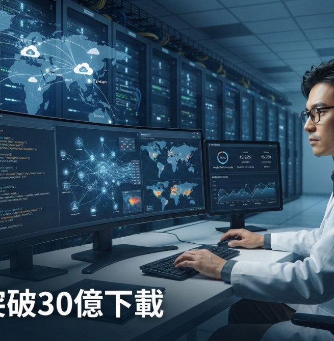阿里巴巴千問全球下載突破30億次　超越Google、Meta，開源AI競爭進入生態系之戰