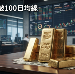 美國7月CPI降溫推升降息預期　黃金突破100日均線站上逾兩個月高點
