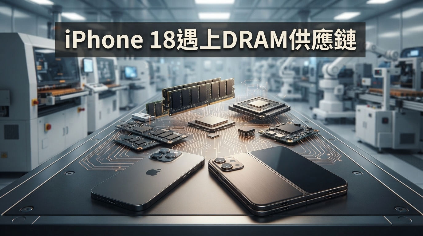 iPhone 18與摺疊iPhone傳9月分批上市　台積電DRAM供應牽動蘋果新機出貨