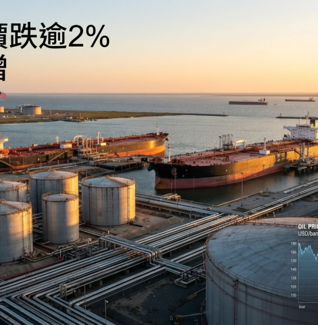 國際油價跌逾2%！美國原油庫存暴增、全球需求轉弱　中東供應風險仍牽動油市