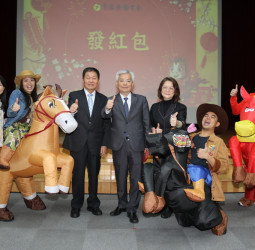 春節前夕 警政署長張榮興親赴警廣 慰勉同仁打詐、守護治安與交通