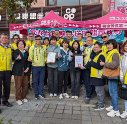 愛心接力24年不間斷，陳亭妃與善心團體持續寒冬送暖，讓4500戶弱勢安心過好年