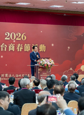 面對全球變局　賴清德總統於大陸臺商春節活動強調科技與傳產雙引擎穩健推升經濟成長