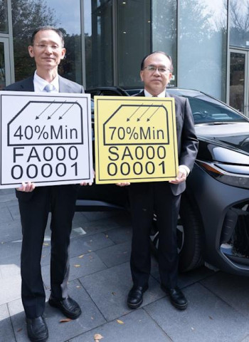 汽車隔熱紙透光率新規定2月28日實施　新車領牌須符合前擋70%前側窗40%規範並備妥合格標識