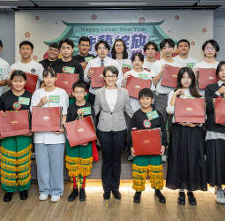 蕭美琴副總統於家扶基金會活動表示　青年百億海外圓夢計畫旨在鼓勵青年走向國際