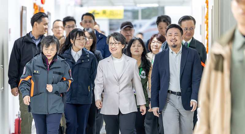 外籍看護移工防災士培訓登場　蕭美琴副總統感謝移工看護長照貢獻　提升全社會防衛韌性