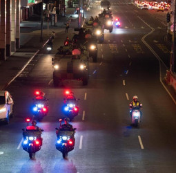 中樞防護全面升級　憲兵戰備偵巡出動雲豹裝甲車反無人機上街頭