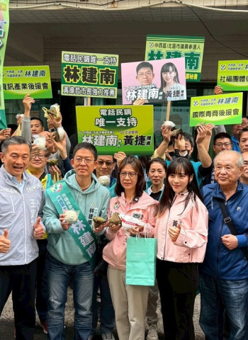 林建南完成初選登記　堅持深耕不曾離開精神再戰中西區、北區市議員