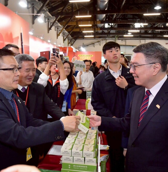 中小微企業多元振興發展計畫成果發表會開幕　行政院長卓榮泰強調持續加大力道助企業升級轉型