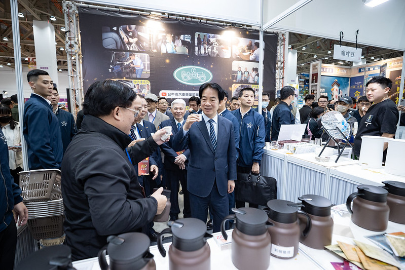 賴清德總統主持2026臺中百工百業博覽會開幕典禮　盼不分朝野共創臺灣經濟與國家發展新局