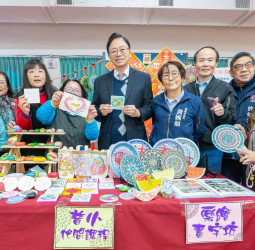 桃園市114年度樂齡學習成果展展示長者學習成果　桃園市長張善政強調打造城市樂齡生活空間，落實高齡友善環境