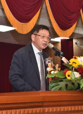 臺南市政府警察局人員異動聯合交接典禮順利舉行，臺南市長黃偉哲期勉警察同仁精進治安與交通管理