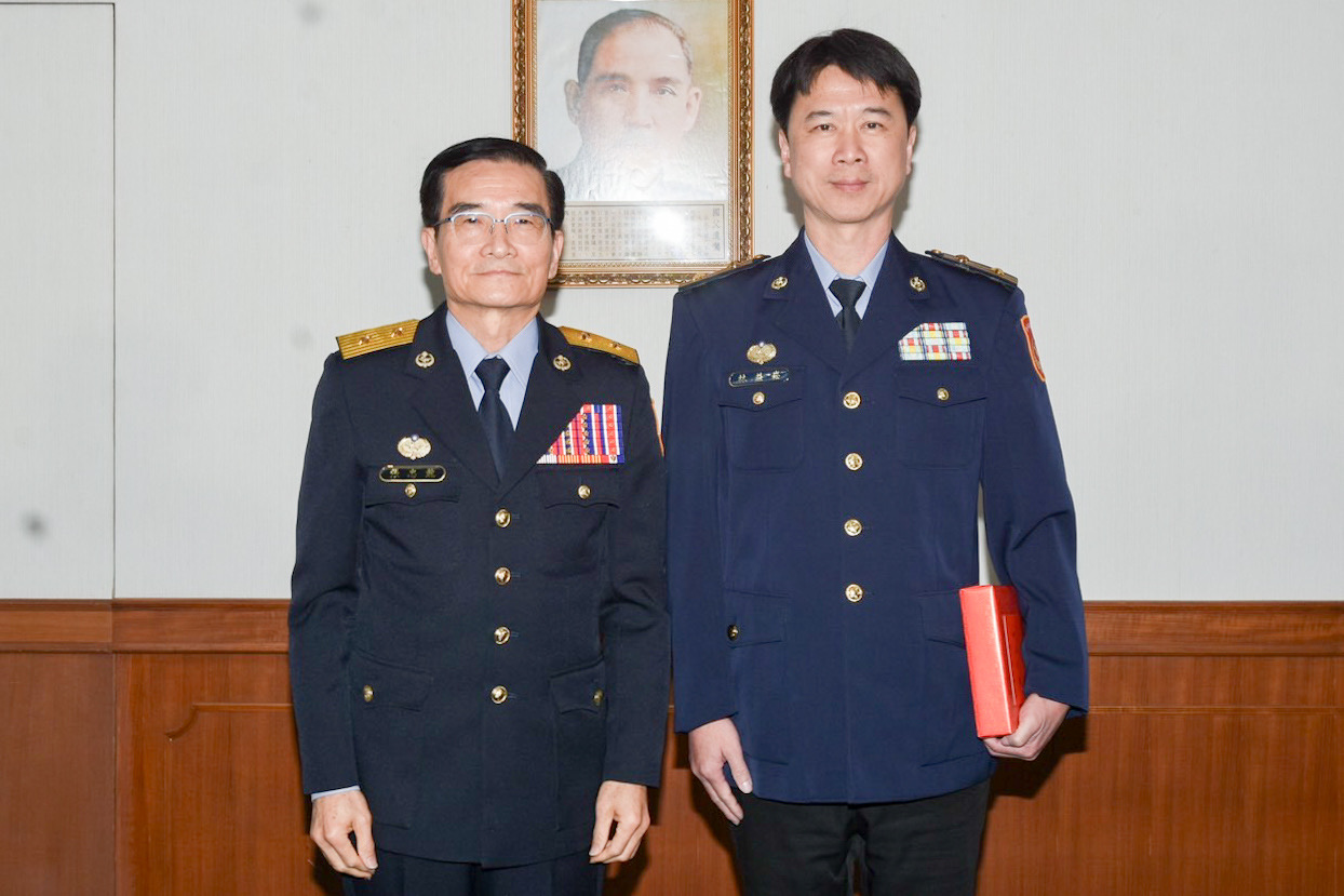 署長張忠龍親自主持海巡署2月份人員晉、陞任授階典禮　強調科技韌性是守護海疆的核心力量