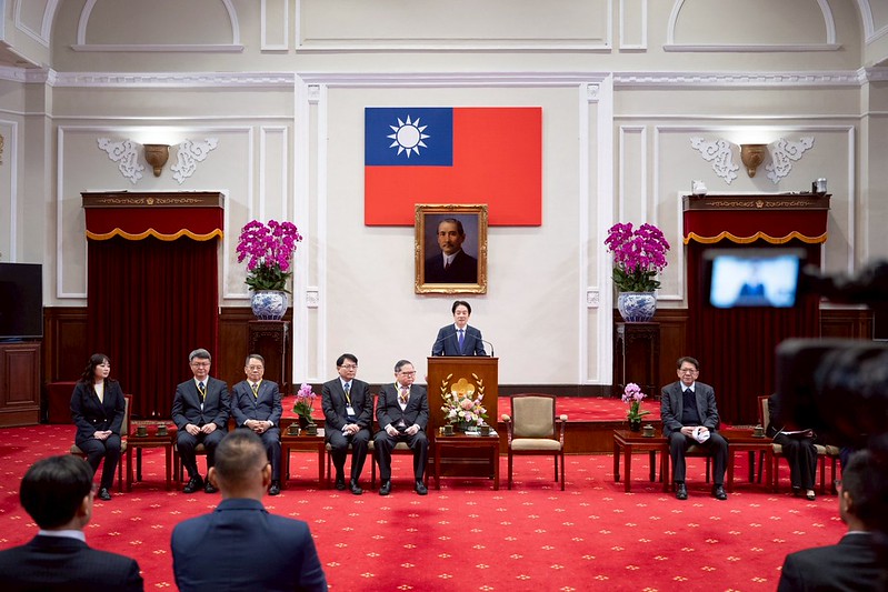 賴清德總統接見國際傑出發明家獎得獎人　彰顯臺灣創新實力，鼓勵以發明點亮臺灣、照亮世界