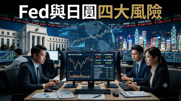 美國華府聯準會政策成焦點　全球市場迎「動盪之夏」　Fed、日圓匯率與財報季四大風險升溫