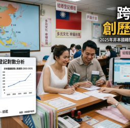 臺灣跨國婚姻占比創新高　非本國籍配偶突破18%　婚育模式進入新階段