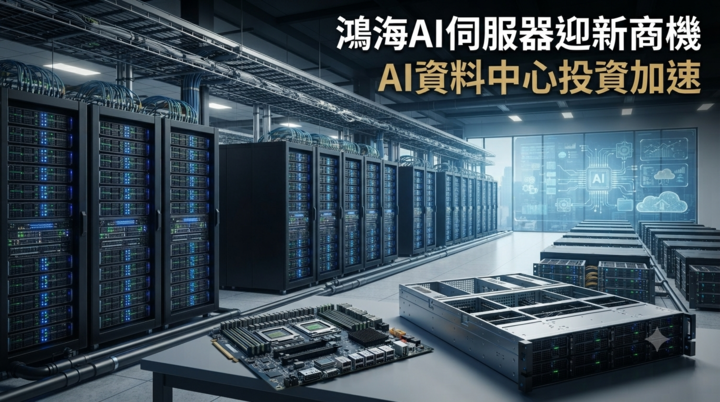 鴻海AI伺服器布局受惠美國AI資料中心投資　OpenAI、軟銀、輝達合作推升全球AI基礎建設