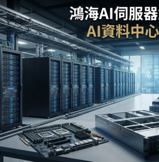 鴻海AI伺服器布局受惠美國AI資料中心投資　OpenAI、軟銀、輝達合作推升全球AI基礎建設
