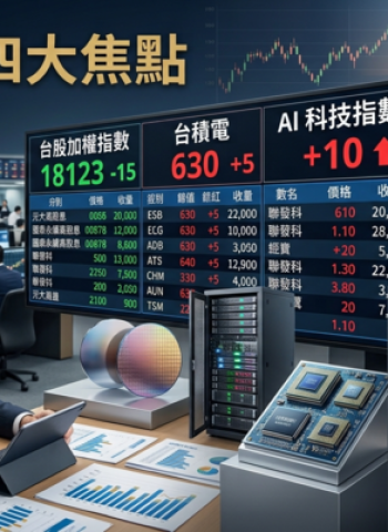 0050、0056同步除息倒數　台股本周聚焦ETF配息、新股申購、AI財報與中油油價四大焦點