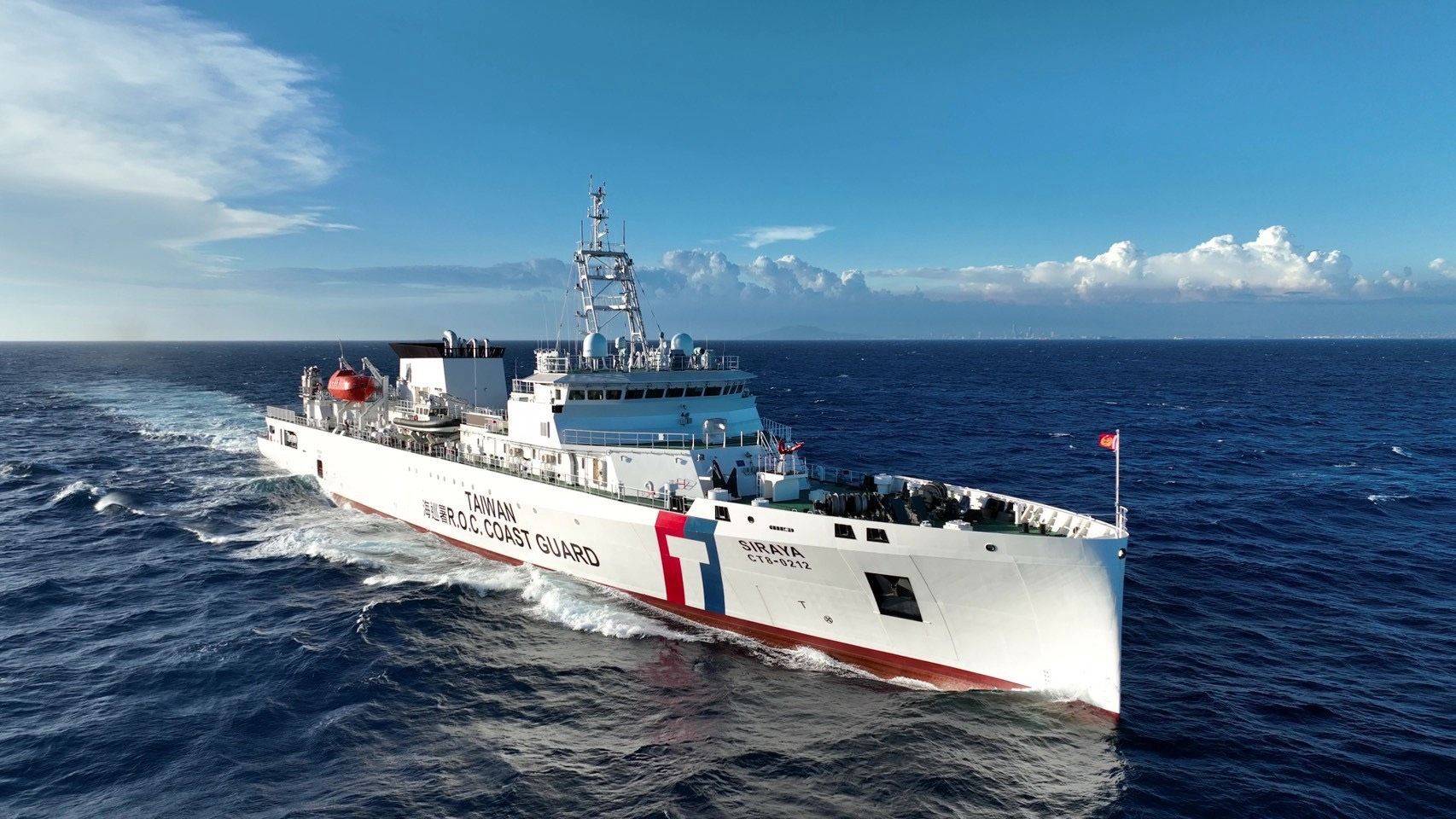 海巡署首艘高緯度遠洋巡護船「西拉雅號」完成公試　5,200噸、續航15,000浬強化海域執法