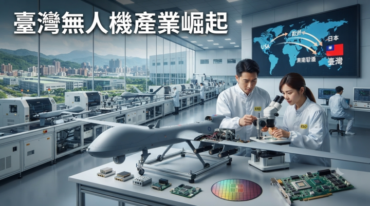 臺灣無人機產業崛起　從晶片製造到軍民應用打造下一個全球競爭力產業
