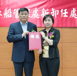 澎縣府車船處新舊任處長交接　陳韻如接棒強化公車與交通船服務