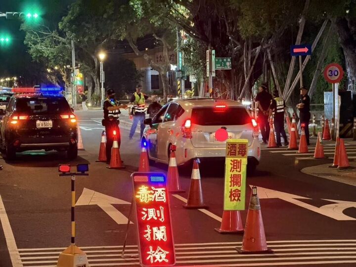 臺北市警察局執行全國毒駕取締專案　林炎田局長宣示鐵腕執法決心全面掃蕩毒駕危害