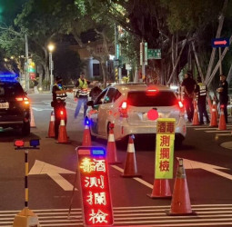 臺北市警察局執行全國毒駕取締專案　林炎田局長宣示鐵腕執法決心全面掃蕩毒駕危害