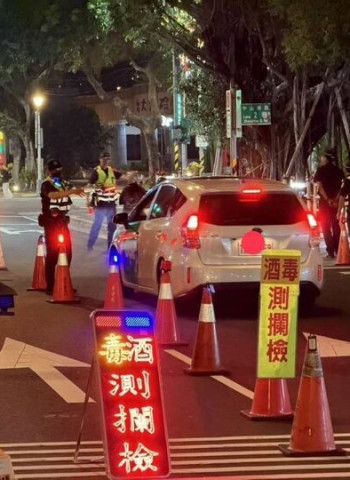 臺北市警察局執行全國毒駕取締專案　林炎田局長宣示鐵腕執法決心全面掃蕩毒駕危害