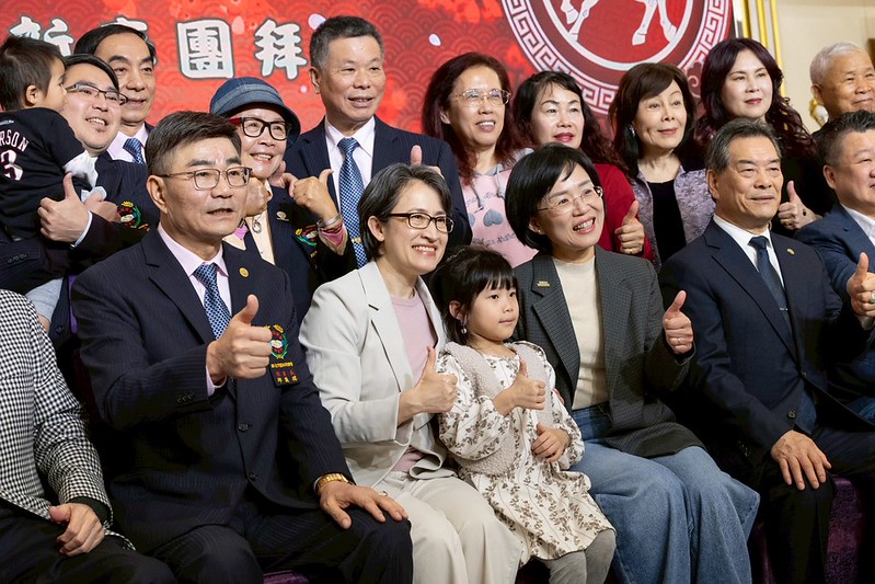 新北市雲林同鄉會舉辦新春團拜　蕭美琴副總統籲社會支持強化國防安全、打造安心拚經濟環境