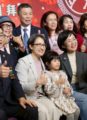 新北市雲林同鄉會舉辦新春團拜　蕭美琴副總統籲社會支持強化國防安全、打造安心拚經濟環境