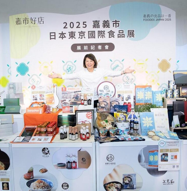 嘉義市政府推動「嘉市好店」品牌國際化　帶領6家業者「產業嘉義隊」搶攻日本市場　伊米咖啡參展2026東京國際食品展