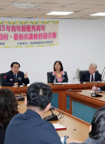 青年節前夕　臺南市長黃偉哲接見救國團優秀青年代表　交流經驗並期勉持續關心公共議題與參與城市治理