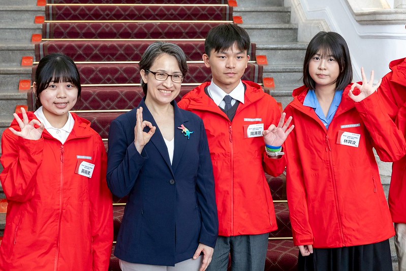 第26屆台新青少年志工獎得主以創意與行動力照亮社會　蕭美琴副總統讚揚臺灣良善力量