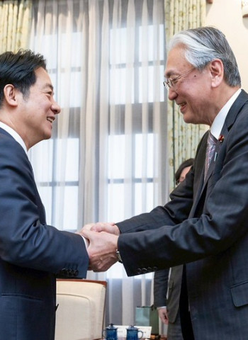 日華懇會長古屋圭司訪臺　賴清德總統強調深化臺日合作　擴大關鍵產業合作提升區域經濟安全與產業韌性