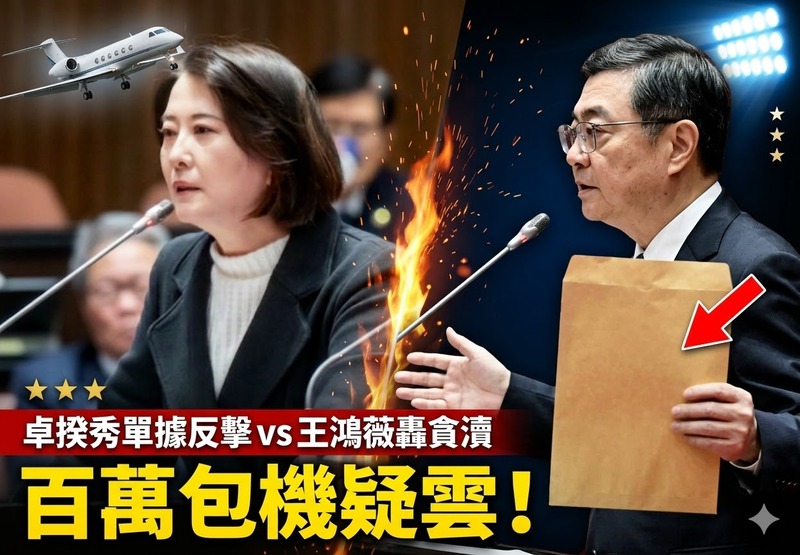 行政院長卓榮泰赴日自費包機看WBC經典賽 牛皮紙袋百萬費用單據立院激戰十分鐘 王鴻薇質疑貪瀆真相