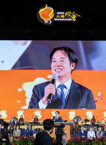 賴清德總統主持「2026台灣燈會在嘉義」開燈典禮　號召國人共賞燈會、共同點亮希望迎向新一年