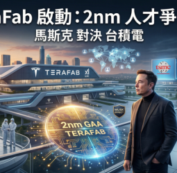 馬斯克TeraFab晶圓廠計畫全面展開　全球搶挖半導體人才進軍2奈米製程直逼台積電與三星