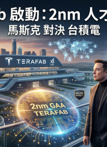馬斯克TeraFab晶圓廠計畫全面展開　全球搶挖半導體人才進軍2奈米製程直逼台積電與三星